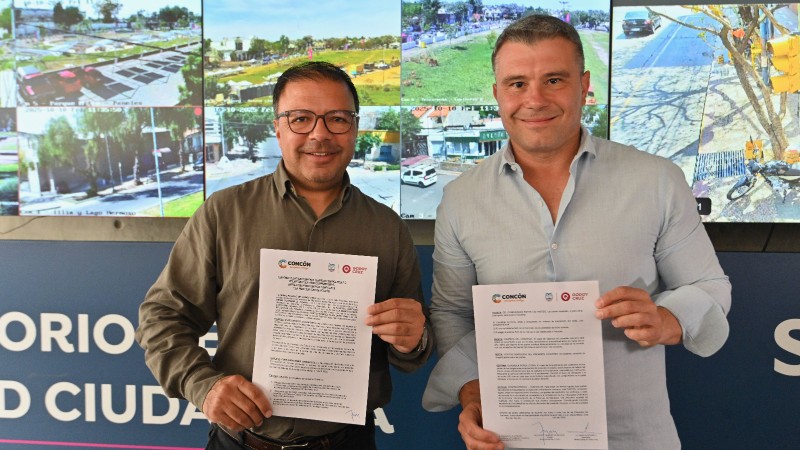 Godoy Cruz exporta su política de seguridad y fortalece lazos en Concón, Chile